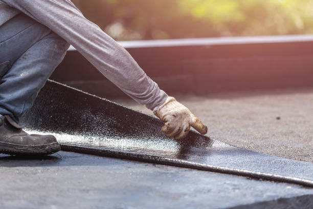 Professional Interior Drainage System technician working in Northville, NY